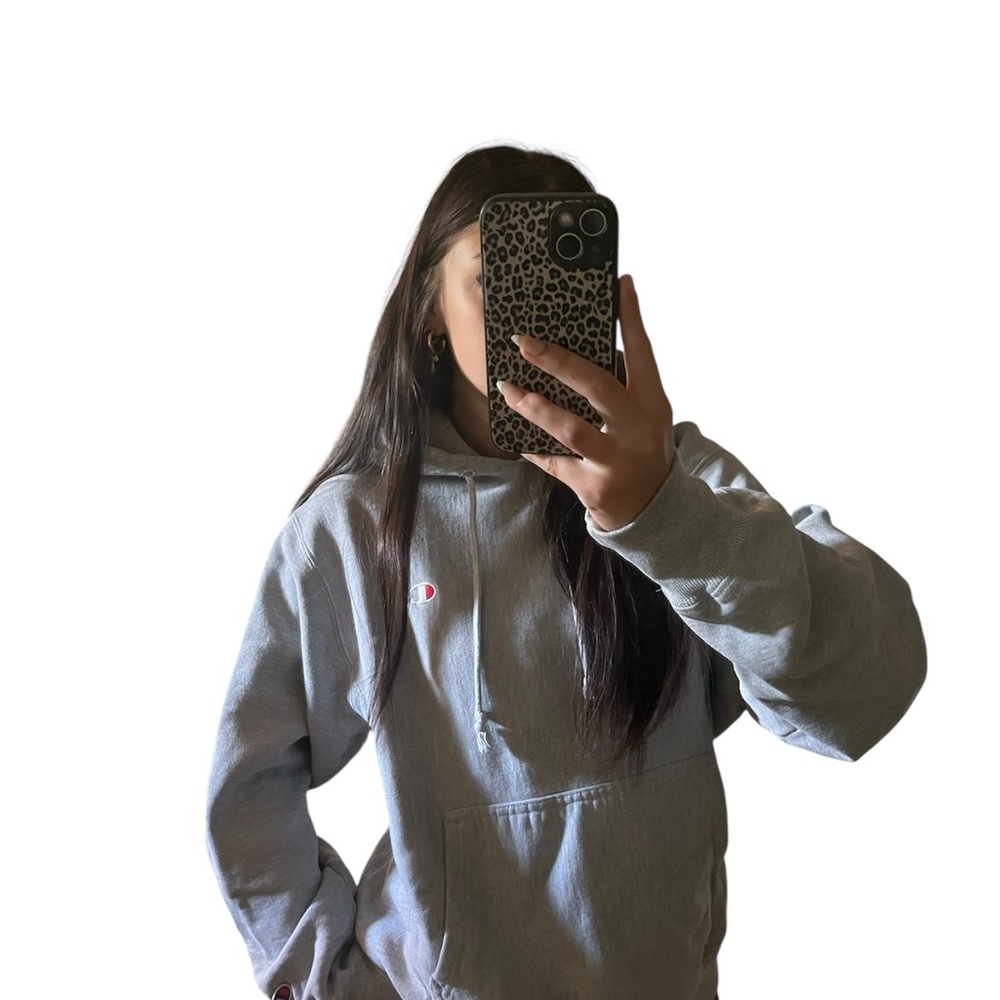 Champion Gray Hoodie